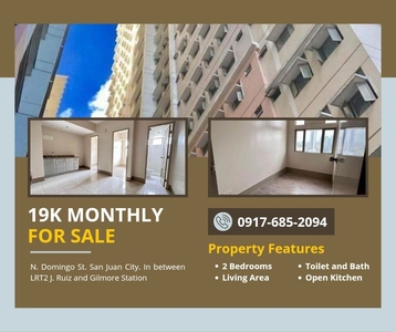 BUY 2BR UNIT! 19K MONTHLY LOW DP LIPAT AGAD RENT TO OWN CONDO IN SAN JUAN on Carousell
