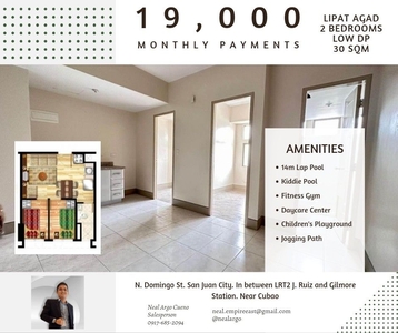 BUY NOW BI-LEVEL 2BR 19K MON. LIPAT AGAD RENT TO OWN CONDO IN PASIG on Carousell