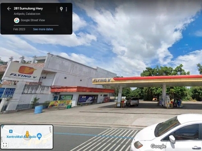 Commercial Lot with Gas Station Renter along Sumulong Highway