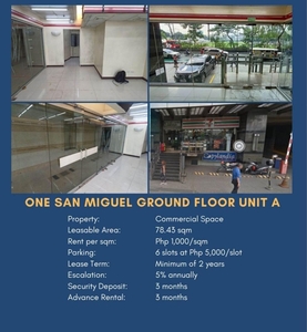 Commercial Office Rent Lease Ground Floor 78 sqm Ortigas Pasig on Carousell