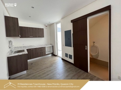 (FOR DIRECT BUYERS ONLY!) M Residences Townhouse for Sale in New Manila