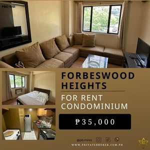 For Rent 1 Bedroom in Forbeswood Heights on Carousell