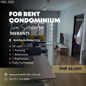 For Rent 1 Bedroom in Two Serendra on Carousell