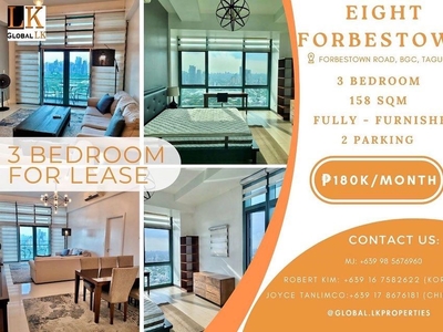 For Rent 3 bedroom Eight Forbestown on Carousell