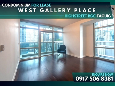 FOR RENT Brand New Condominium Unit in West Gallery Place BGC on Carousell