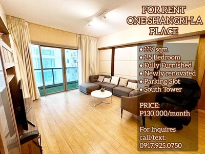 FOR RENT ONE BEDROOM ONE SHANGRI-LA PLACE on Carousell