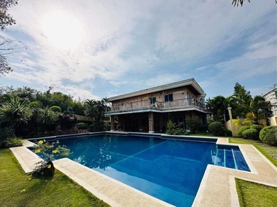 FOR RENT/SALE: 2 Storey Vacation House with big pool in exclusive village in Batangas on Carousell