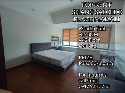 FOR RENT SHANG SALCEDO PLACE MAKATI on Carousell