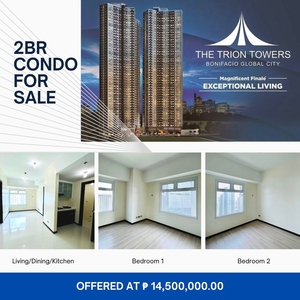FOR SALE: 2-Bedroom Condo at The Trion Towers 3 in BGC on Carousell