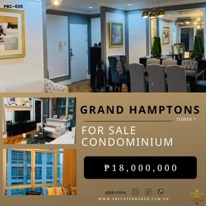 For Sale 3 Bedroooms in Grand Hamptons on Carousell