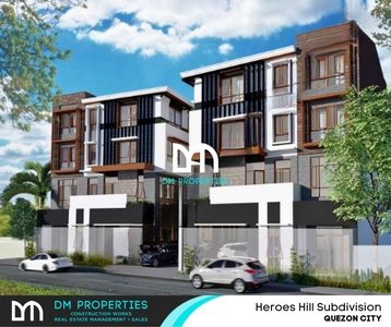 For Sale: 4-Storey Townhouse in Heroes Hill Subd.
