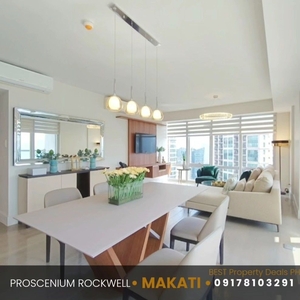 For Sale Beautifully Designed 3 Bedroom Condo unit in The Proscenium at Rockwell Makati! (Lorraine Tower) on Carousell