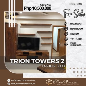 For Sale! Fully Furnished 1BR unit at Trion Towers 2 on Carousell