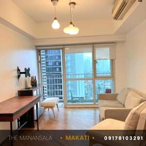 For Sale Interior Decorated 1 Bedroom Condo with balcony at The Manansala