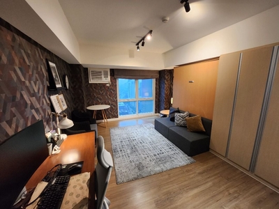 For Sale: interior-Designed 31 sqm Studio Unit with Parking at LERATO MAKATI on Carousell