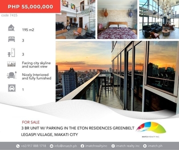 FOR SALE: Lower Penthouse - Eton Residences Legazpi St. Makati 55m on Carousell