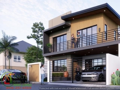 For Sale Modern Design Two (2) Storey Single Attached House and Lot near Daang Hari Road Molino Bacoor Cavite City on Carousell