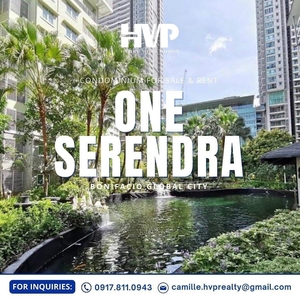 FOR SALE: One Serendra - Narra