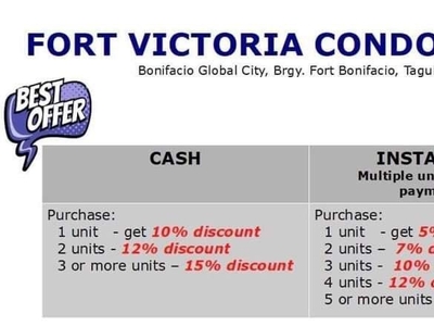 FORT VICTORIA - For Sale w/ BIG discounts on Carousell