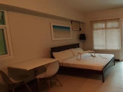 Fully Furnished Studio Unit for lease in Two Serendra
