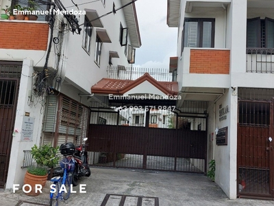 Gated 3- Storey Townhouse For Sale in Sta Ana