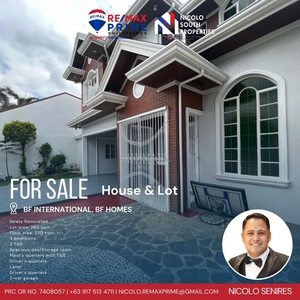 House & Lot For Sale in BF International BF Homes on Carousell