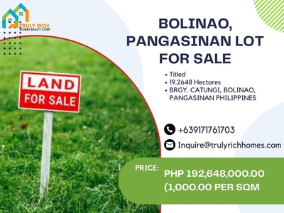 LAND FOR SALE BOLINAO PROPERTY on Carousell