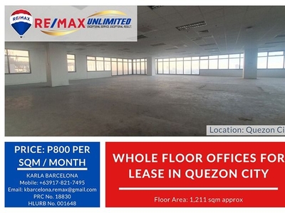 Listing118 - Offices for Lease in Quezon City on Carousell