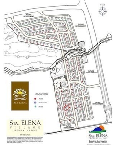 LOT FOR SALE 330 SQM. Sta Elena Village
