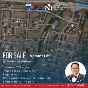 Lot For Sale Amore at Portofino on Carousell
