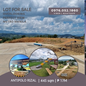 LOT FOR SALE OVERLOOKING METRO MANILA on Carousell