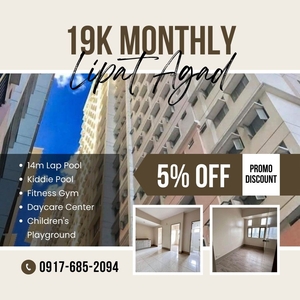LOW DP 19K MONTHLY LIPAT AGAD 2BR RENT TO OWN CONDO IN SAN JUAN on Carousell