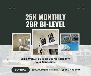 LOW DP 25K MON. BI-LEVEL 2BR LIPAT AGAD RENT TO OWN CONDO IN PASIG on Carousell