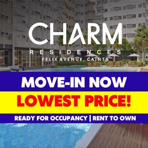 LOWEST PRICE! SMDC Charm Residences Rent to Own Ready for Occupancy 2 Bedroom Condo for Sale in Cainta Rizal on Carousell
