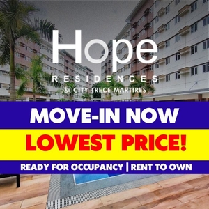 LOWEST PRICE! SMDC Hope Residences Rent to Own Ready for Occupancy Condo for Sale in SM City Trece Martires Cavite on Carousell