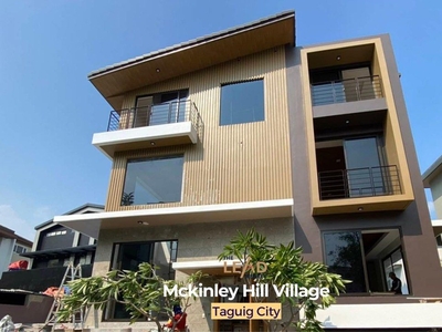 MCKINLEY HILL VILLAGE 5 Bedroom Modern Brand New House and Lot for Sale near BGC Airport Mckinley West Dasmarinas Village Forbes Park Makati CBD Ayala Ave South Forbes Aurelia The Suites Serendra East West Gallery Rockwell Makati New Senate VALLE VERDE on Carousell