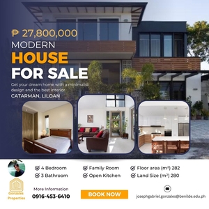 Modern house for sale on Carousell