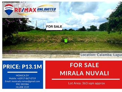 MONS134 - For Sale Mirala Nuvali on Carousell