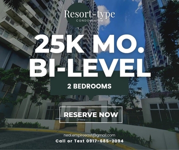 MOST AFFORDABLE BI-LEVEL 2BR 25K MONTHLY LIPAT AGAD RENT TO OWN CONDO IN PASIG on Carousell