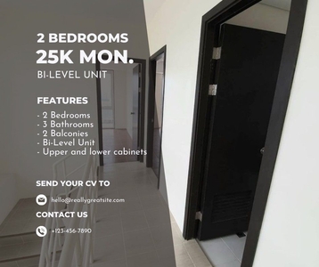 MURANG 2BR BI-LEVEL 25K LIPAT AGAD RENT TO OWN CONDO IN PASIG on Carousell