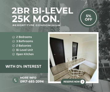 NEW 25K MONTHLY 2BR LIPAT AGAD RENT TO OWN CONDO IN PASIG on Carousell