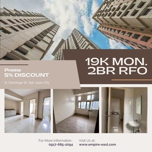 NEW 2BR! 19K MONTHLY LOW DP LIPAT AGAD RENT TO OWN CONDO IN SAN JUAN on Carousell