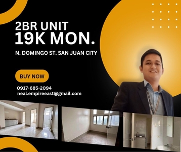 NEW 2BR! LIPAT AGAD 19K MONTHLY RENT TO OWN CONDO IN SAN JUAN on Carousell