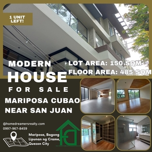 New House And Lot For Sale in Mariposa Cubao Near Crame near San Juan City on Carousell