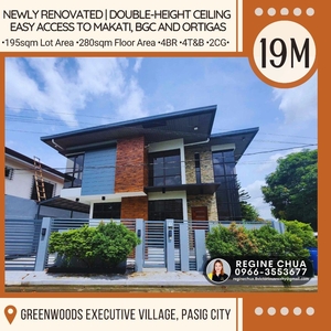 NEWLY REFURBISHED CORNER HOUSE AND LOT FOR SALE IN GREENWOODS PASIG CITY on Carousell