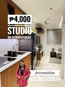 NO DOWPAYMENT 4K mo. Studio Preselling Rent to Own Pasig Condo in Cubao QC Ortigas Empire East Highland city on Carousell