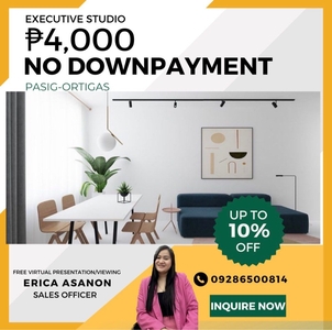 NO DOWPAYMENT 4K Mo. Studio Preselling Rent to Own Pasig Condo in Mandaluyong Ortigas QC Edsa Cainta Manila Empire East Highland City antipolo lrt on Carousell