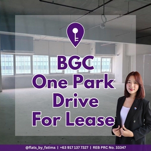 Office For Rent in BGC One Park Drive Beside Uptown Mall on Carousell