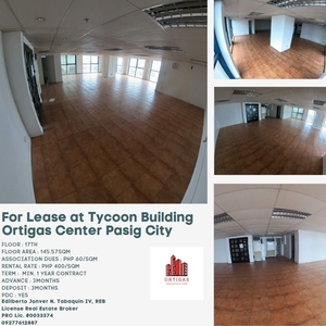 Office Space For Lease at Tycoon Building Pearl Drive Ortigas Center on Carousell