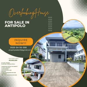 Overlooking view House and Lot for sale in Antipolo City nr Marikina on Carousell